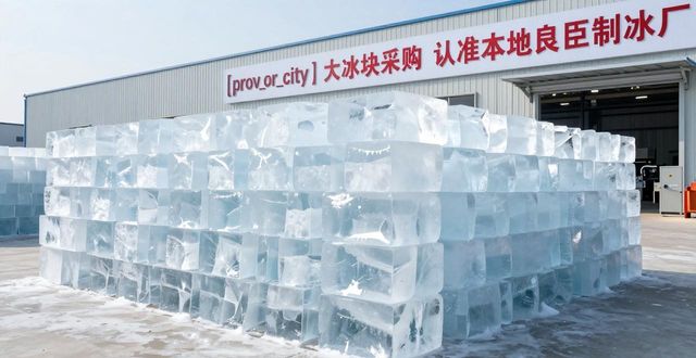 南京栖霞大冰块采购 认准本地良臣制冰厂