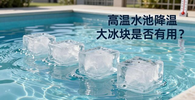 南京栖霞高温水池降温大冰块，到底管不管用？